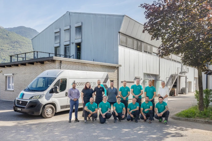 la squadra Consutec SA al completo | Consutec SA